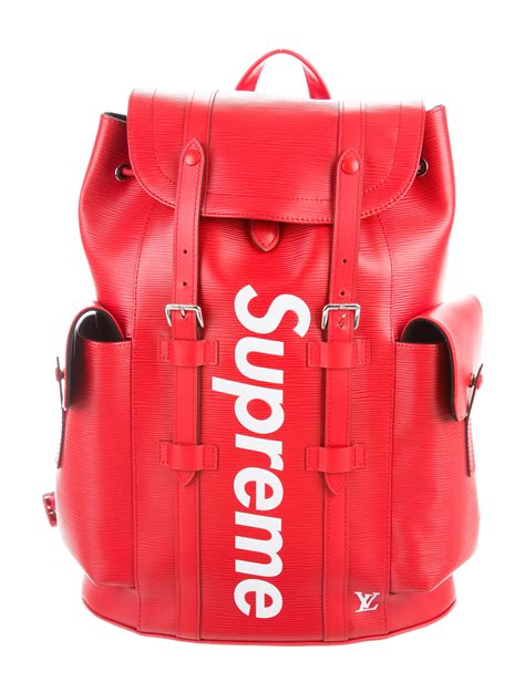 cheap supreme louis vuitton backpack|Louis Vuitton supreme backpack price.